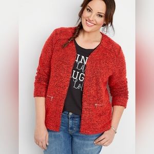 Maurices Red Shacket